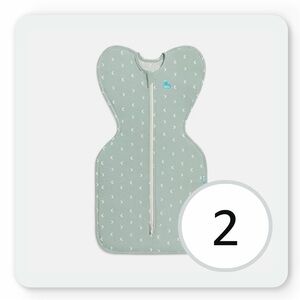 2 Love To Dream Swaddle Up Stretch Cotton - Olive Moon NB